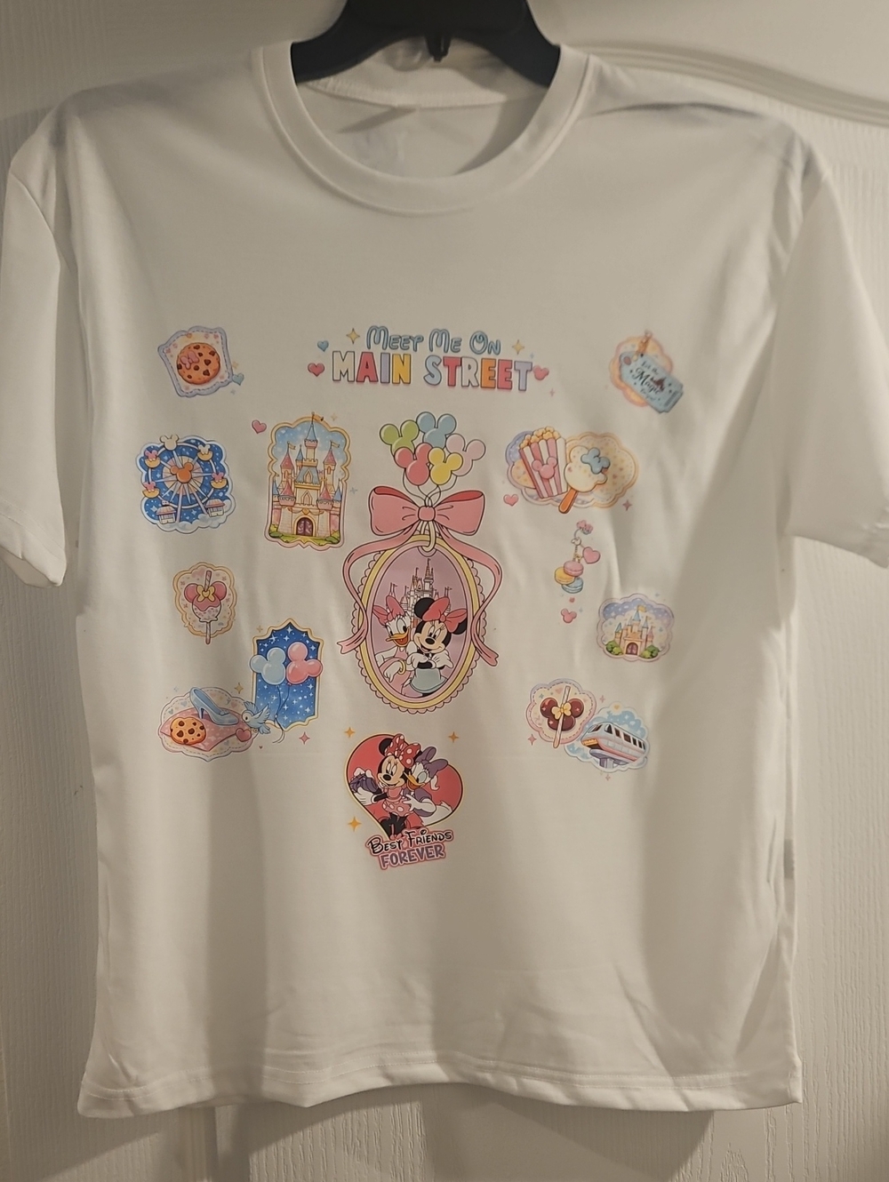 Graphic Shirt Custom Disney Minnie New